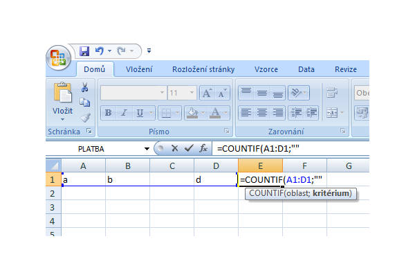 Jak v Excelu sčítat buňky podle zadaných kritérií?